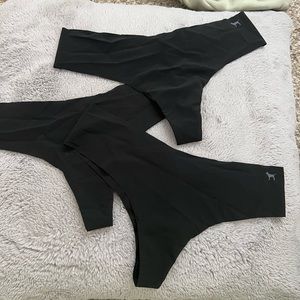Three size large, Victoria’s Secret no-show thongs new with tags